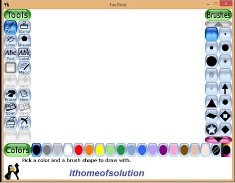 tux paint tool